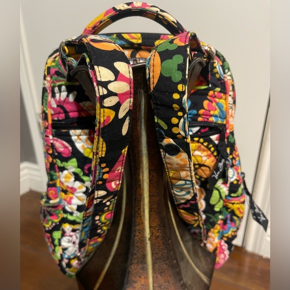 Vera Bradley Retired Midnight Mickey Print Backpack - Picture 5 of 12